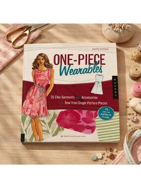 One-Piece Wearables Sheila Brennan 2008 Paperback Sewing Crafts Uncut Patterns